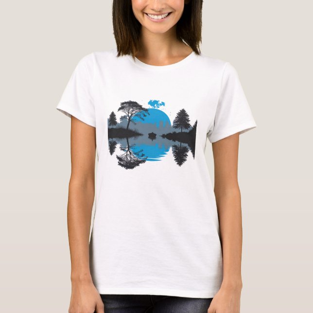 T-shirt Mystic Waterscape (Devant)