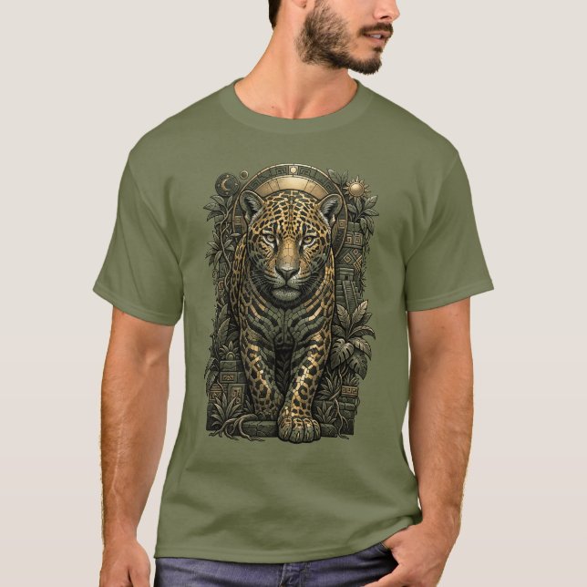 T-shirt Mystical Jaguar (Devant)