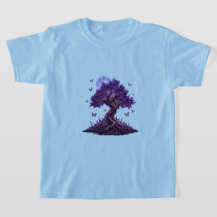 T-shirt Mystical Purple Moon Tree Sweatshirt