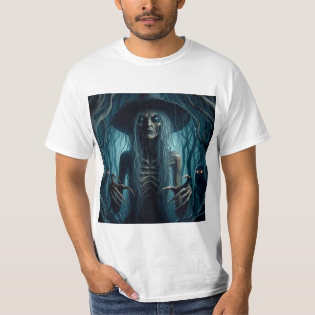 T-shirt Mystical Striga: Embrace the Enigma (Devant)
