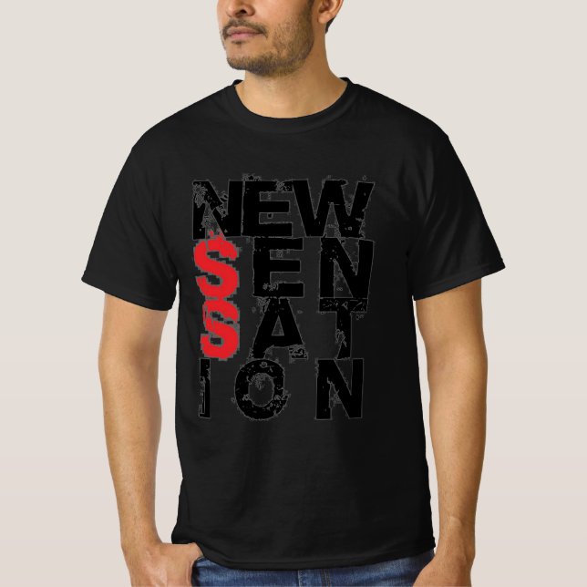 T-shirt Mystify me BAND Classic stars musique (Devant)