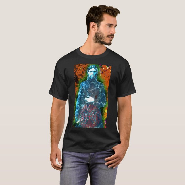 T-shirt Mystique folle de moine d'histoire russe de (Devant entier)