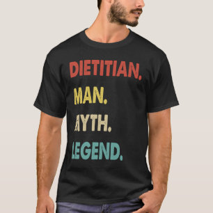 T-shirt Mythe de l'homme diététique Légende 1