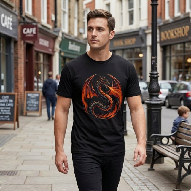 T-shirt Mythic Realms : la fureur du dragon (Créateur téléchargé)