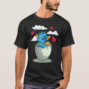 T-shirt Mythique Créature Imaginaire Animal Coeur mignon D