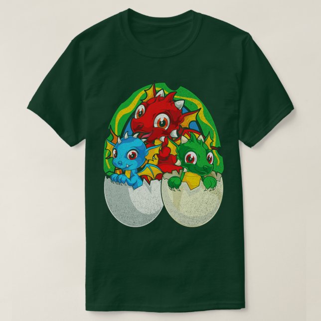 T-shirt Mythique Dragon Lover Imaginaire Creature mignon D (Design devant)