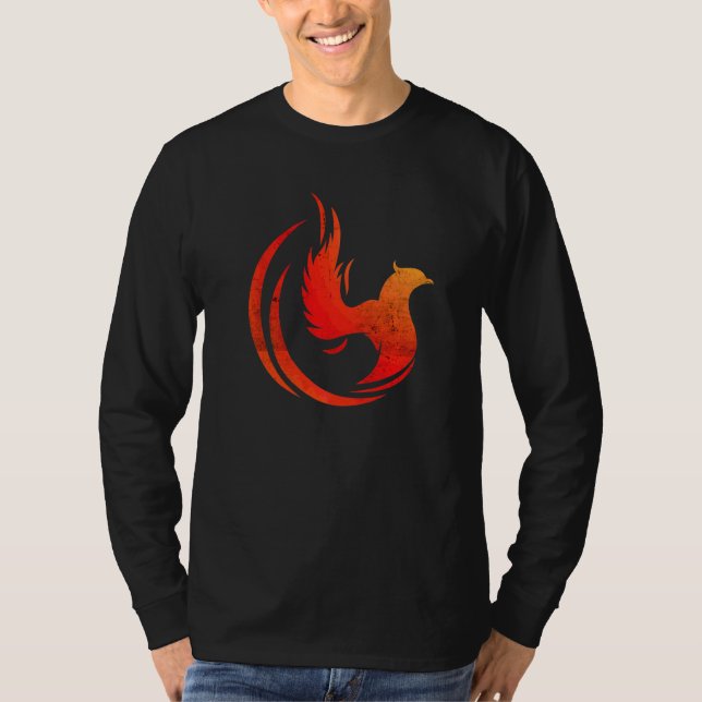 T-shirt Mythique Monter Firebird Phoenix Bird Inspirationa (Devant)
