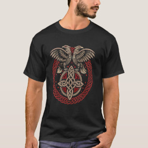 T-shirt Mythologie celtique et nordique Corbeaux u2013 Vik