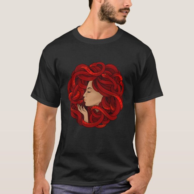 T-shirt Mythologie de la méduse (Devant)