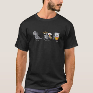 T-shirt Mythologie de transformation du gaz liquide solide