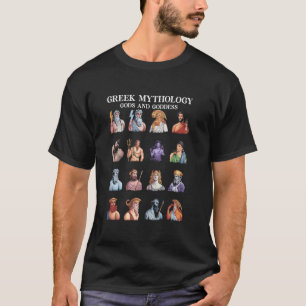 T-shirt Mythologie grecque antique Mythe du dieu et de la