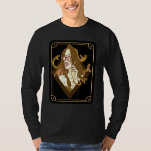 T-shirt Mythologie grecque Medusa Carte Tarot Grec Ancien 