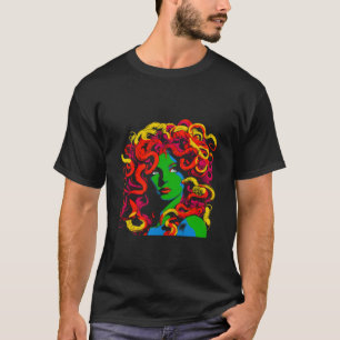 T-shirt Mythologie grecque Medusa Pop
