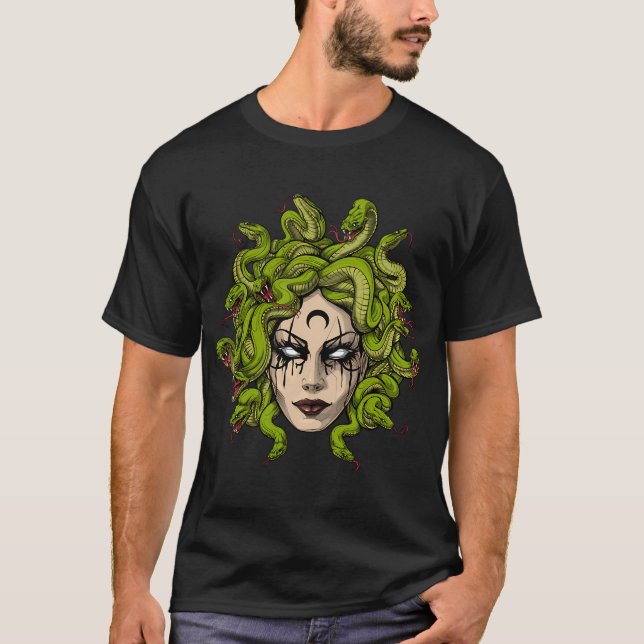 T-shirt Mythologie grecque Méduse (Devant)