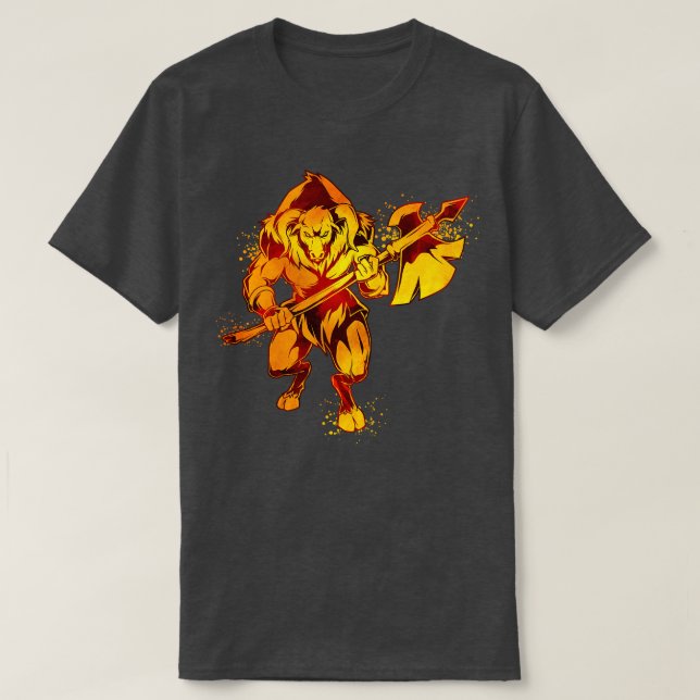 T-shirt Mythologie grecque Minotaur (Design devant)