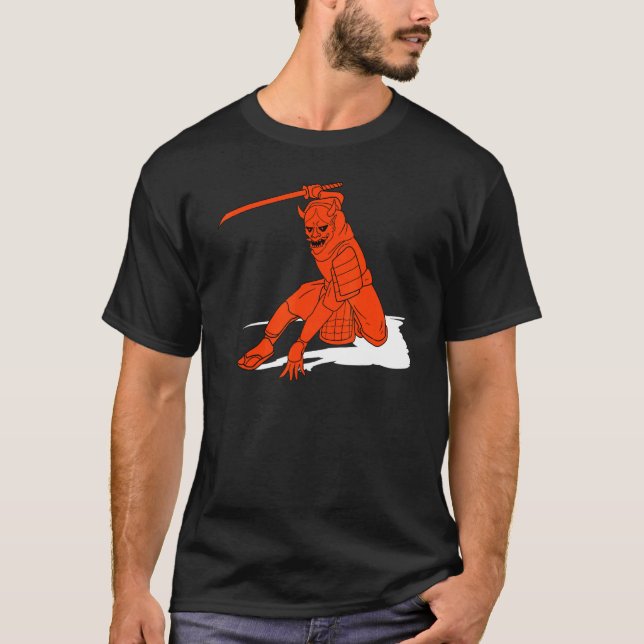 T-shirt Mythos Bushido Ronin Japonais Samurai (Devant)