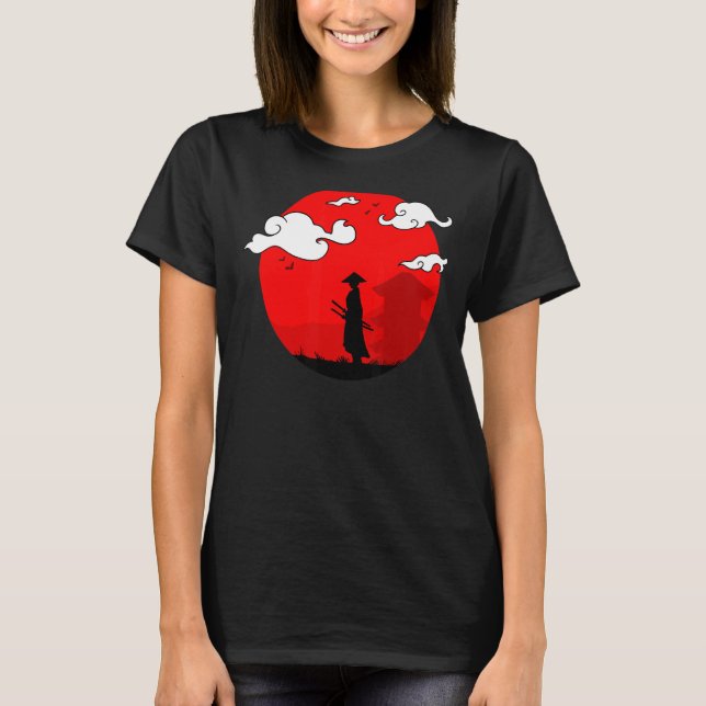 T-shirt Mythos Bushido Ronin Japonais Samurai (Devant)