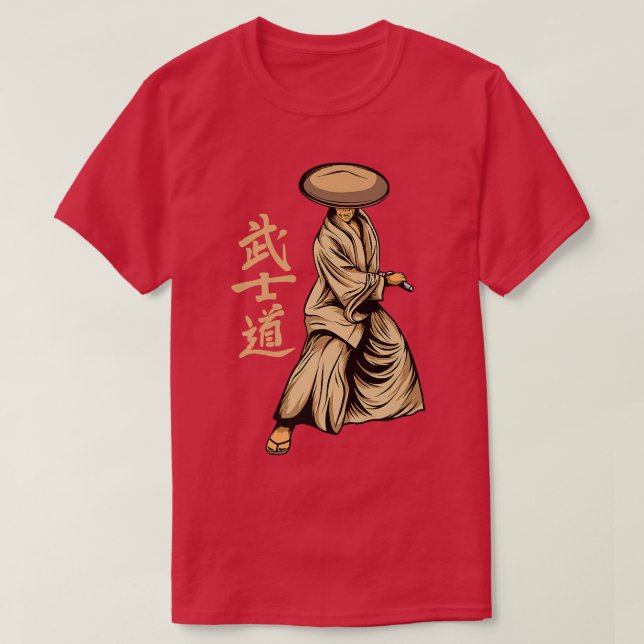 T-shirt Mythos Bushido Ronin Japonais Samurai (2) (Design devant)