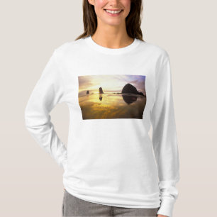T-shirt N.A., États-Unis, Oregon, Coucher de soleil à Cann