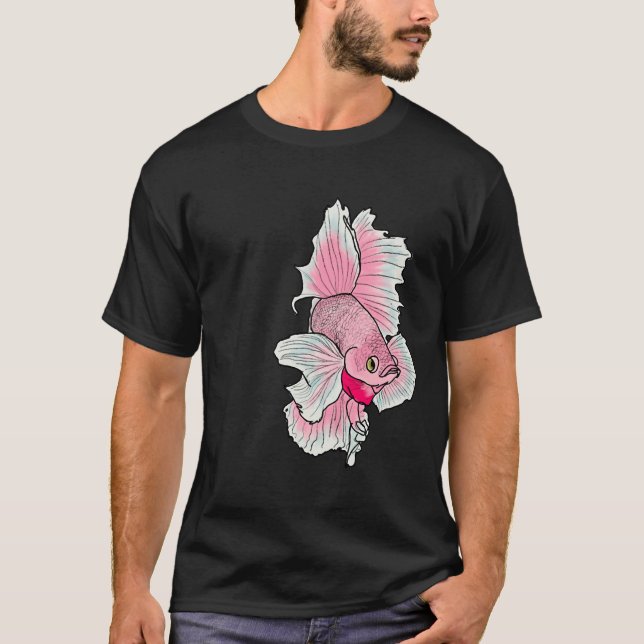 T-shirt N’ Blue Betta Fish (Devant)