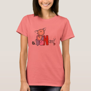 T-shirt N est pour la bonne d'enfants