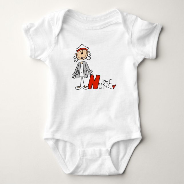 T-shirt N est pour l'infirmière (Devant)