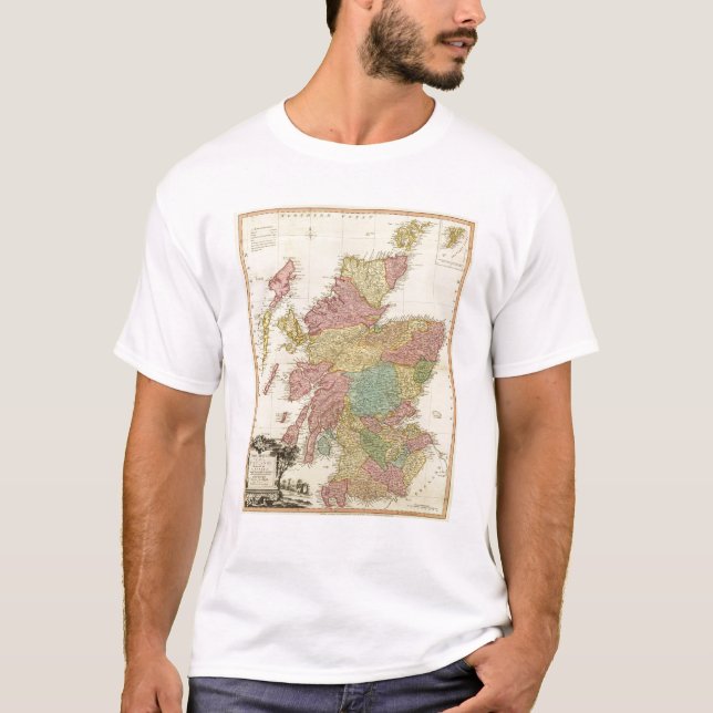 T-shirt N Grande-Bretagne, Ecosse (Devant)