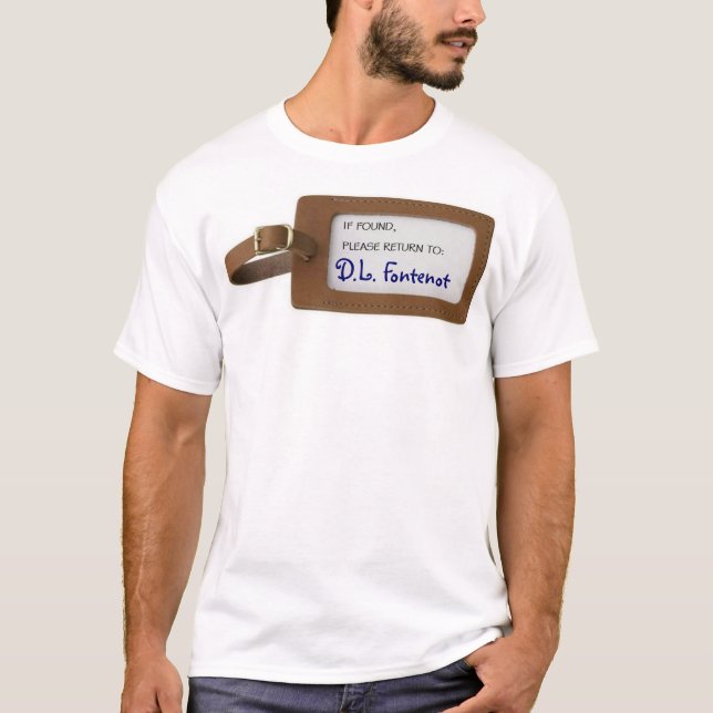 T-shirt N perdu trouvé (Devant)