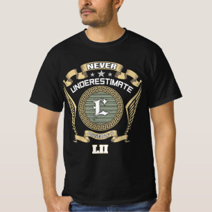 T-shirt N sous-estimez jamais le pouvoir d'un LII