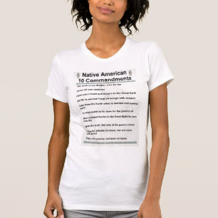 T-shirt Na de 10 commandements