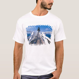 T-shirt NA, États-Unis, Maine, Port Clyde. Marshall Point