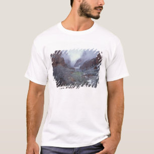 T-shirt NA, États-Unis, Utah, Zion NP, tempête de neige pr