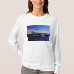 T-shirt NA, USA, Maine. Phare de Portland Head.
