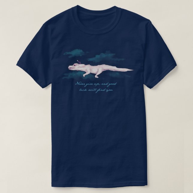T-shirt N'abandonne jamais (Design devant)