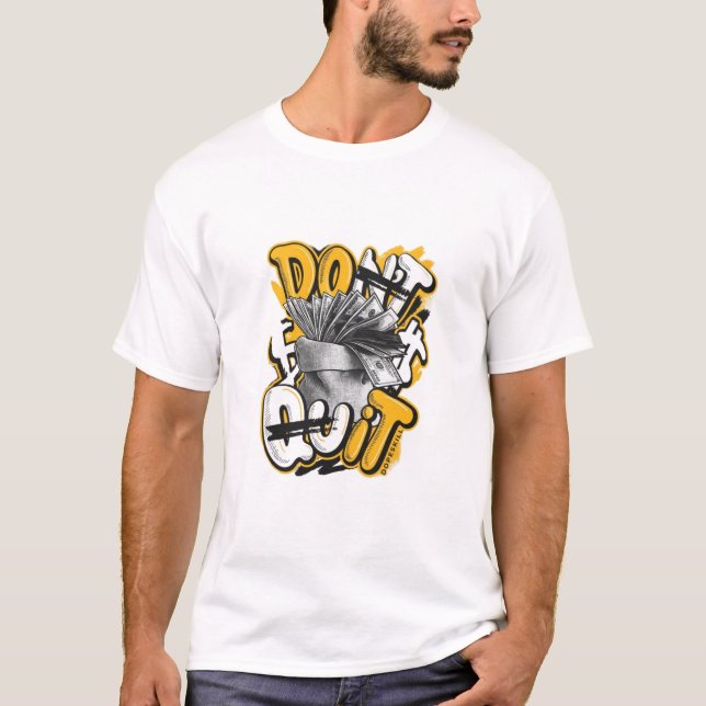 T-shirt N'abandonne pas l'effort (Devant)
