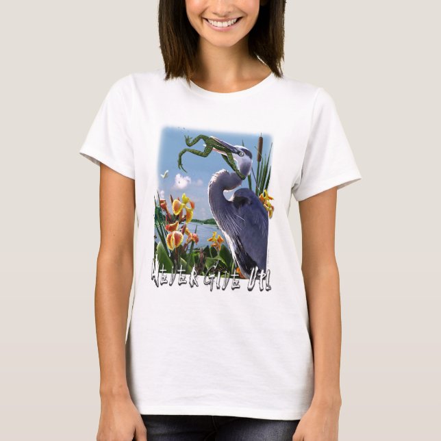 T-shirt N'abandonnez jamais ! (Devant)