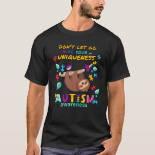 T-shirt N'abandonnez pas votre caractère unique Autisme Pa