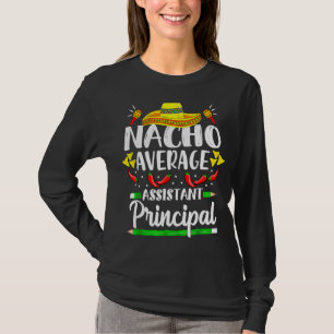T-shirt Nacho Assistant Moyen Principal Cinco De Mayo Te