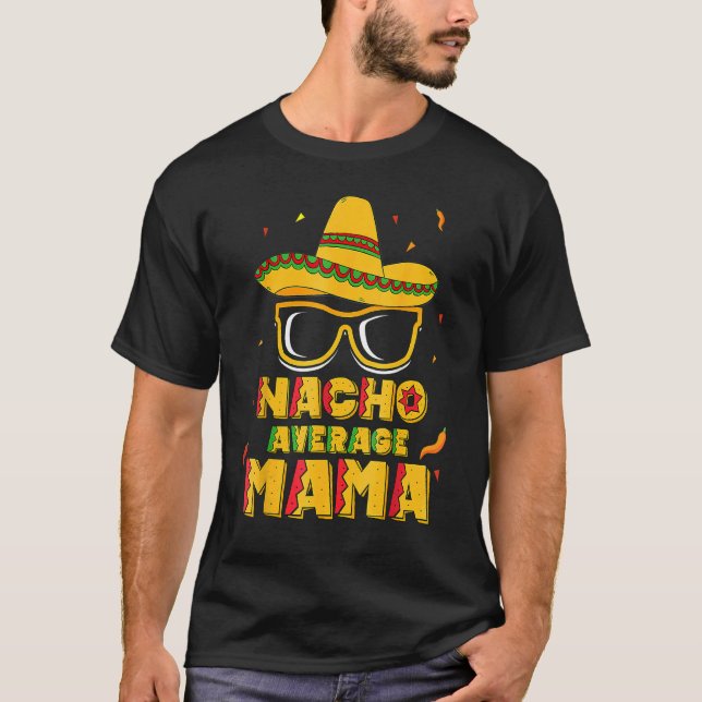 T-shirt Nacho Cactus Sombrero Cinco De Mayo M (Devant)