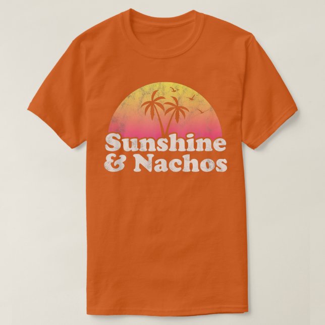 T-shirt Nacho Cadeau Sunshine et Débardeur Nachos (Design devant)