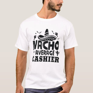 T-shirt Nacho Costume de caisse moyen Funny Teller Fiesta