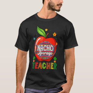 T-shirt Nacho Enseignant Moyen Cinco De Mayo Fiesta Mexica