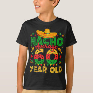 T-shirt Nacho Moyenne 60 Ans Cinco de Mayo Garçon