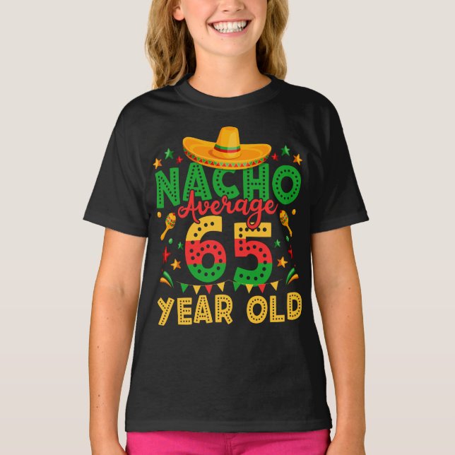 T-shirt Nacho Moyenne 65 ans Cinco de Mayo fille (Devant)