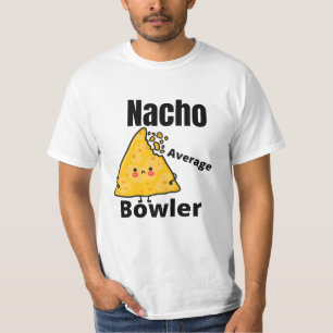 T-shirt Nacho Moyenne Bowler : Drôle nourriture Vintage Pr