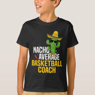 T-shirt Nacho Moyenne Bysketbyll Coach Cinco De Mayo Mexiq