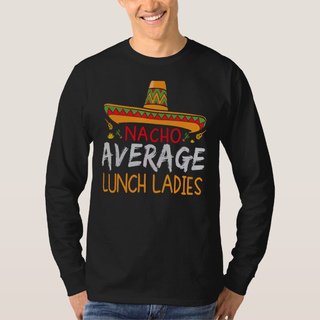 T-shirt Nacho Moyenne Déjeuner Dames Cinco De Mayo Corresp (Devant)
