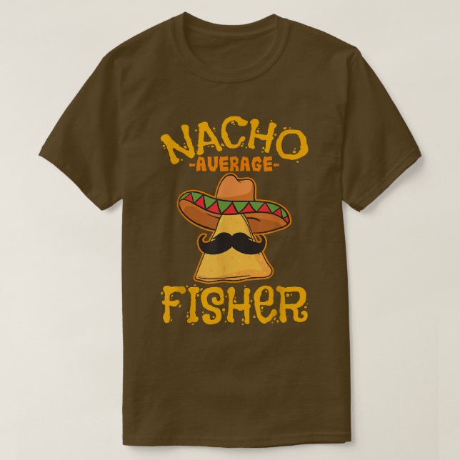 T-shirt Nacho Moyenne Fisher Nom Personnalisé Funny Taco (Design devant)
