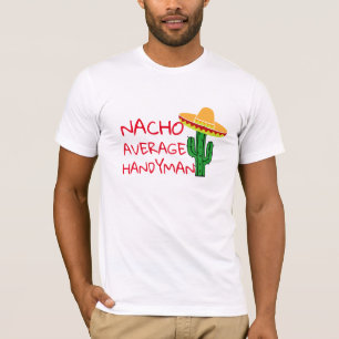 T-shirt Nacho Moyenne Handyman Beach Cinco De Mayo Fiesta