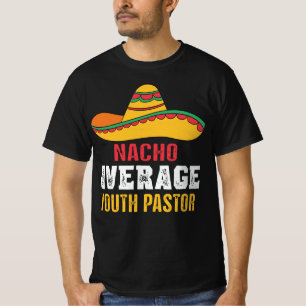 T-shirt Nacho Moyenne Jeune Pasteur Funny